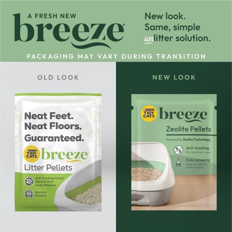 Tidy Cats Breeze Zeolite Pellet, 3.5 Pound (Pack of 3)
