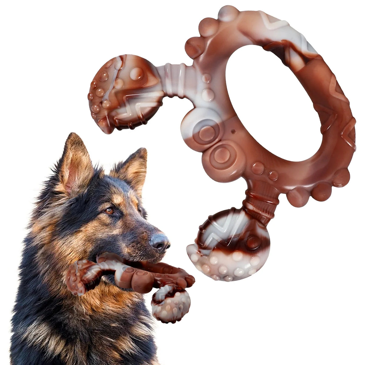 Dog Toys for Aggressive Chewers Dog Toy Interactive Dog Toys for Large Dog Chew Toys for Aggressive Chewers,Dinosam Indestructible Dog Toy for Medium Large Dogs