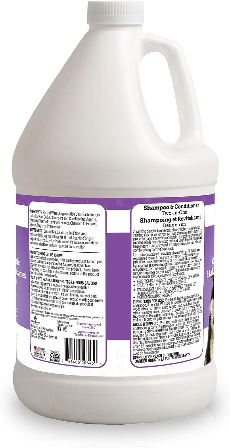 Calming Dog Shampoo & Conditioner, Soothing Dog Shampoo, Gallon