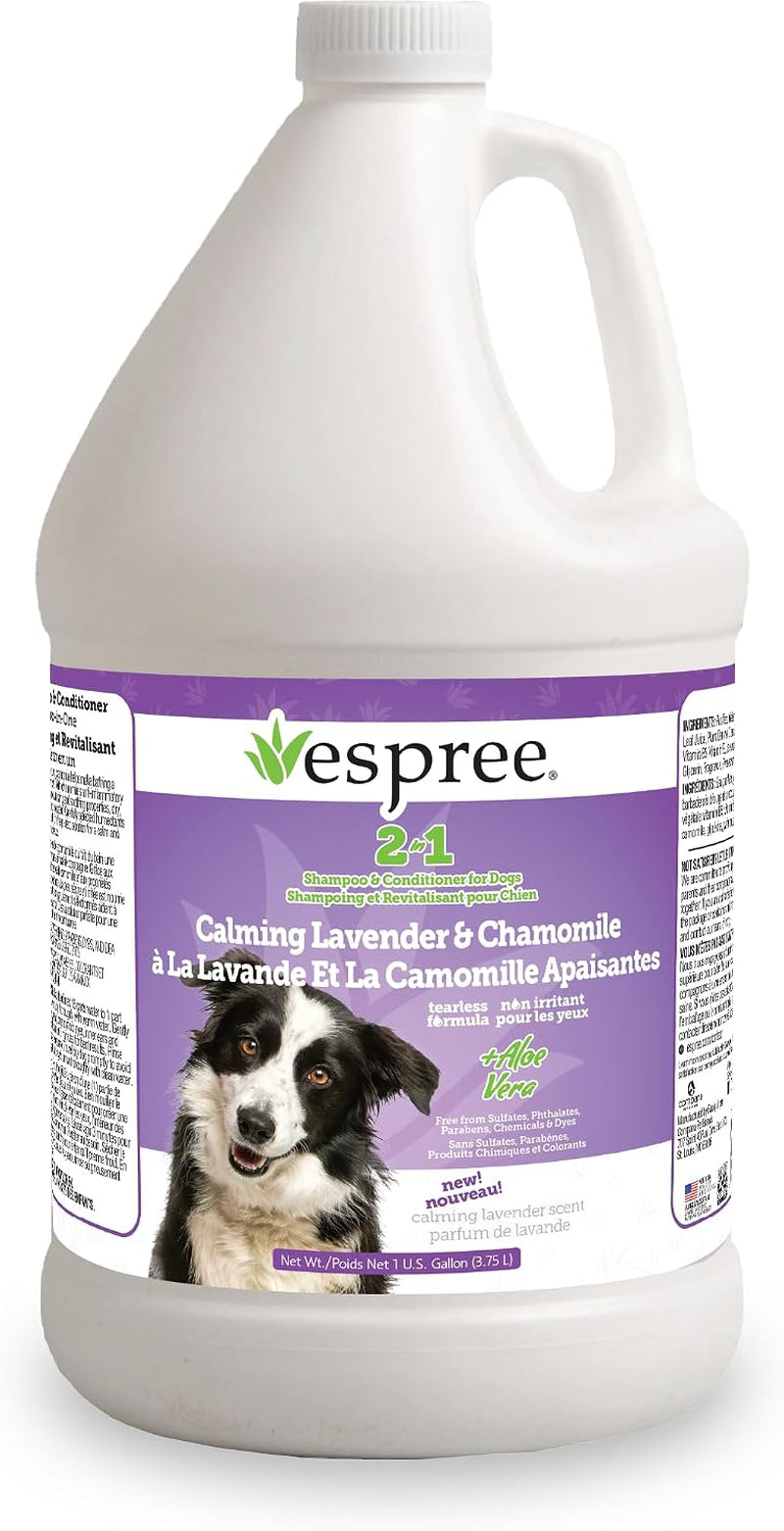 Calming Dog Shampoo & Conditioner, Soothing Dog Shampoo, Gallon