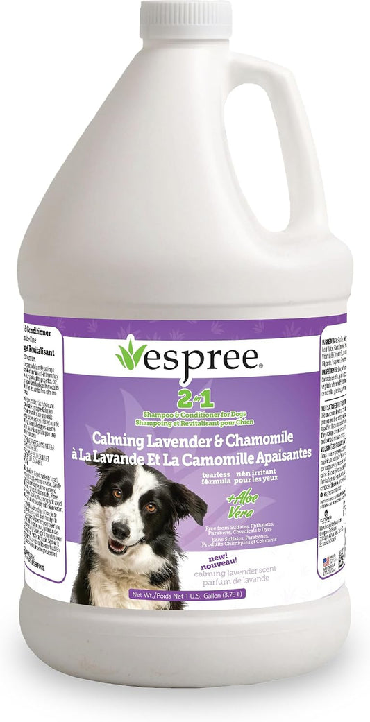 Calming Dog Shampoo & Conditioner, Soothing Dog Shampoo, Gallon
