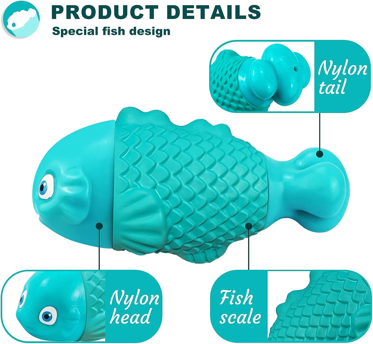 Dog Products Chew Toys, Squeaky Indestructible Dog Toys for Aggressive Chewers, Pet Supplies, Super Chewer, Heavy Duty