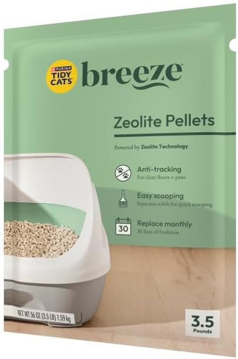 Tidy Cats Breeze Zeolite Pellet, 3.5 Pound (Pack of 3)